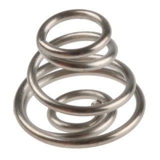 Keystone Battery Contact for A, AA Battery Sizes, Spring Steel and Brass, Tin & Nickel Plated 211
