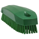 Vikan Hard Bristle Green Scrubbing Brush with 17 mm Polyethylene Terephthalate Bristle Length 64402