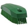 Vikan Hard Bristle Green Scrubbing Brush with 17 mm Polyethylene Terephthalate Bristle Length 64402