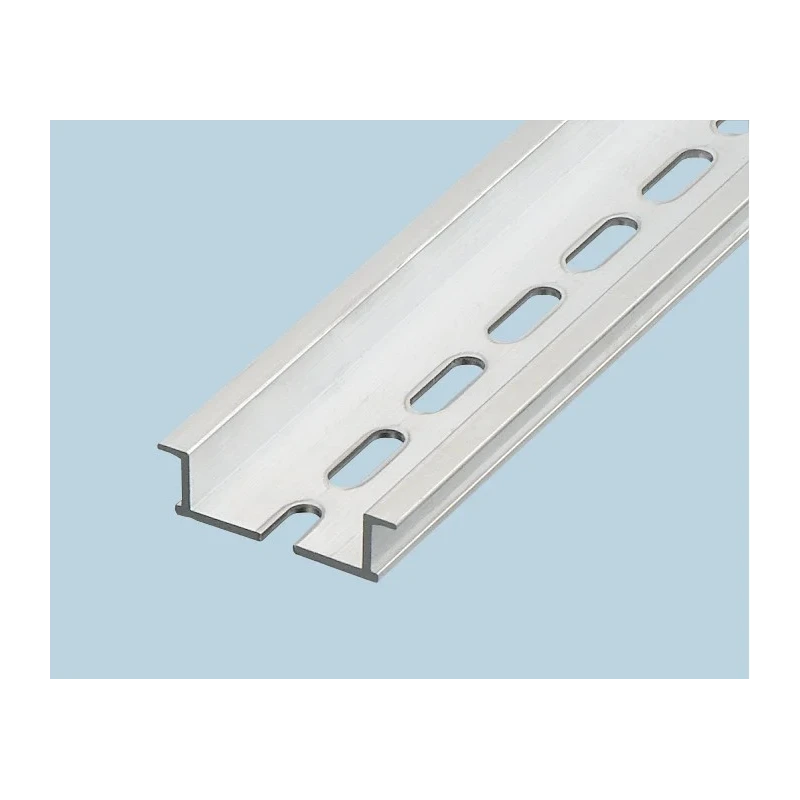 Toyogiken Aluminium Perforated Slotted DIN Rail 1 m x 35 mm x 10 mm DAV4-1000