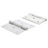 Pinet Stainless Steel Butt Hinge with Removable Pin, Screw Fixing, 80 mm x 80 mm x 2.5 mm 330-8307