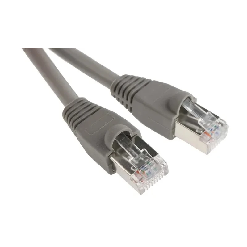 RS PRO Cat5e Ethernet Cable 1 m Grey RJ45 Male to RJ45 Male STP PVC 400-9635