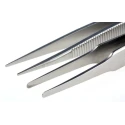 Lindstrom Stainless Steel Pointed ESD Safe Tweezer Set 115mm 2-Piece 9859