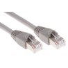 RS PRO Cat5e Ethernet Cable, 3 m, Grey RJ45 Male to RJ45 Male, U/FTP PVC 400-9758