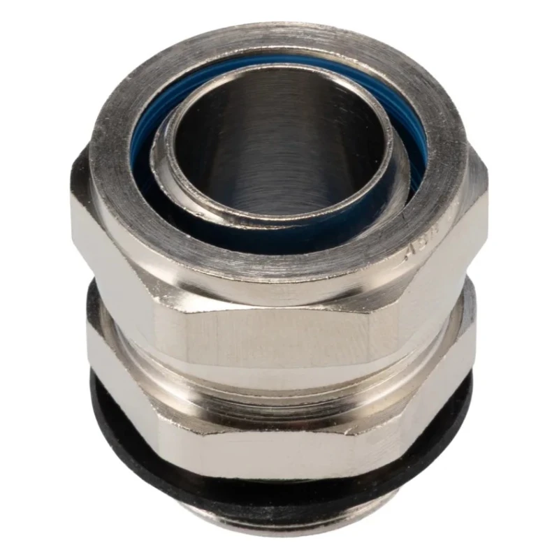 Adaptaflex Nickel Plated Brass Conduit Fitting, 25 mm Nominal Size, PG21 Thread, Silver IP65, 7TCA296020R0215 SP25/PG21/M