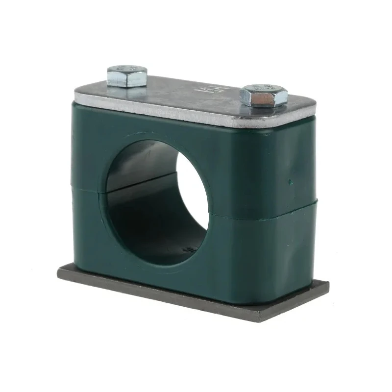 RS PRO Polypropylene Tube Clamp for 30 mm OD Tube, Clamp Spacing 1.5 m, Operating Temperature -30°C to 90°C 414-1492