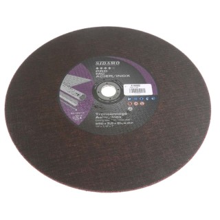 Sidamo Ceramic Abrasive Disc 355 mm Diameter x 2.8 mm Thickness Fine Grade P120 Grit 10111055