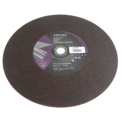 Sidamo Ceramic Abrasive Disc 355 mm Diameter x 2.8 mm Thickness Fine Grade P120 Grit 10111055