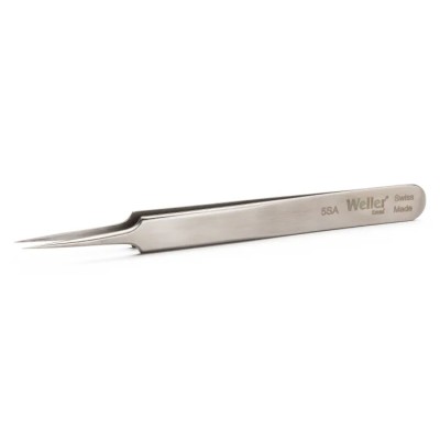 Weller Erem 115mm Stainless Steel Pointed Tweezer Anti-Magnetic Acid-Resistant UPC 5SA