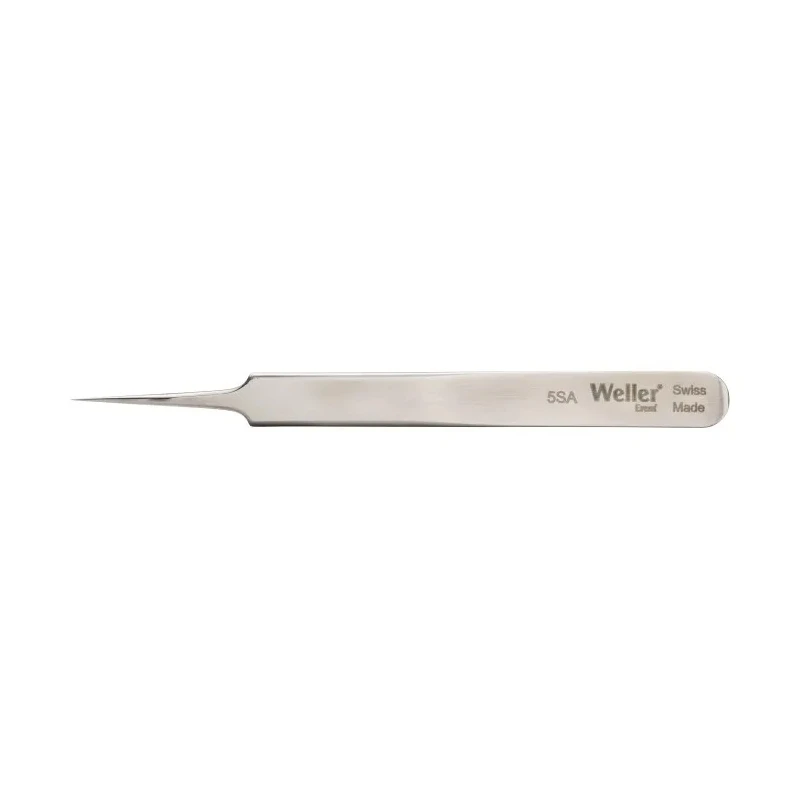 Weller Erem 115mm Stainless Steel Pointed Tweezer Anti-Magnetic Acid-Resistant UPC 5SA