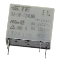 TE Connectivity PCB Power Relay 24V dc Coil 8A Switching Current SPST OJ-SH-124LMH