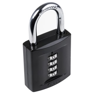 ABUS Steel Weatherproof Combination Padlock 8 mm Shackle Diameter 34 mm Shackle Length 52 mm Body Width XR0158 50