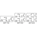 Panasonic PCB Automotive Relay 12V DC Coil Voltage 20A Switching Current DPDT ACT212