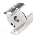Ruland Aluminium Flexible Coupler 25.4 mm OD, 6 mm Bore, 35.3 mm Length, Finished with No Keyway MJS25-6-A