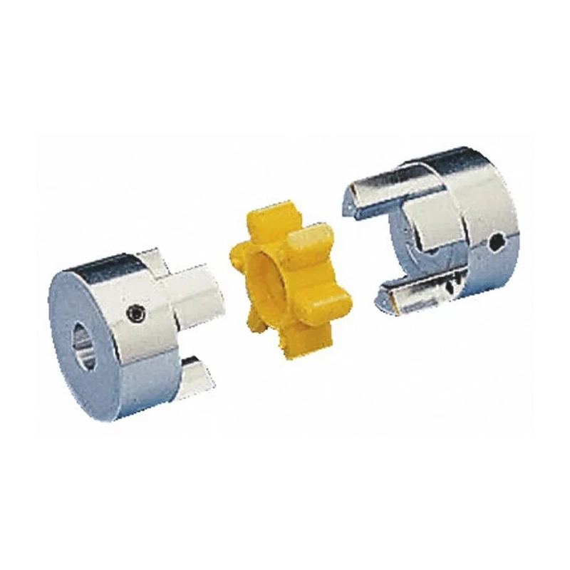 Ruland Aluminium Flexible Coupler 25.4 mm OD, 6 mm Bore, 35.3 mm Length, Finished with No Keyway MJS25-6-A