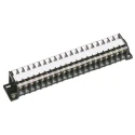 Toyogiken Barrier Strip, 40 Contact, 7 mm Pitch, 2 Row, 250V, 15A RTK-10M-20P