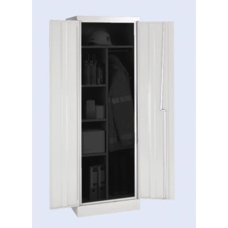 RS PRO 2 Door Steel Floor Standing Storage Cabinet 1.82 m Height 615 mm Width 505 mm Depth 405-2897