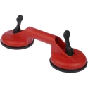 RS PRO 2 Cup Suction Lifter, 70 kg Lifting Capacity, Plastic and Synthetic Rubber Body 431-0474