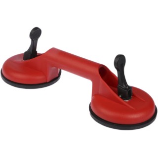 RS PRO 2 Cup Suction Lifter, 70 kg Lifting Capacity, Plastic and Synthetic Rubber Body 431-0474