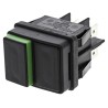 RS PRO Push Button Switch Latching Panel Mount DPDT 30.8 mm Cutout IP40 1.5 kV AC 16A 120°C 432-0623