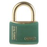 ABUS Keyed Brass Safety Padlock Weatherproof, 6 mm Diameter x 23 mm Length Shackle, 40 mm Body Width XR0084T40KA3