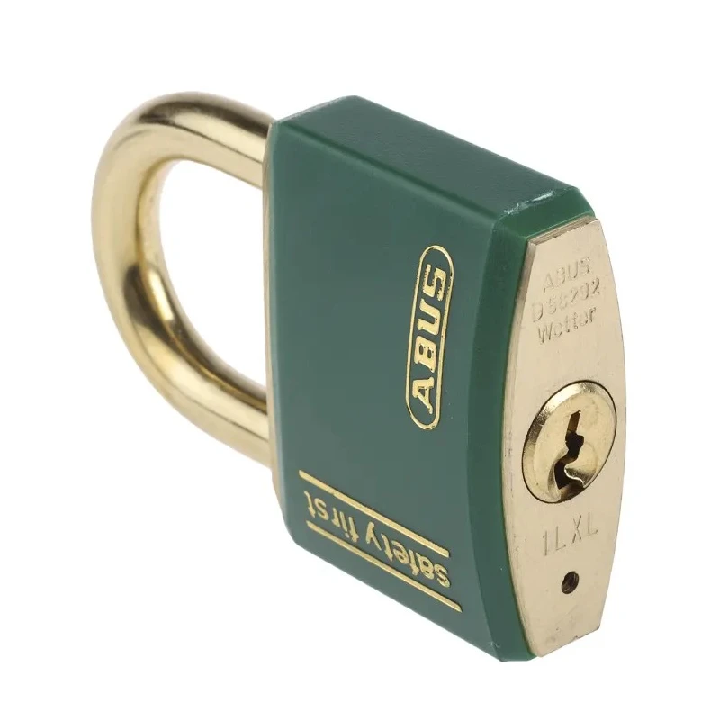 ABUS Keyed Brass Safety Padlock Weatherproof, 6 mm Diameter x 23 mm Length Shackle, 40 mm Body Width XR0084T40KA3