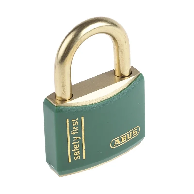 ABUS Keyed Brass Safety Padlock Weatherproof, 6 mm Diameter x 23 mm Length Shackle, 40 mm Body Width XR0084T40KA3