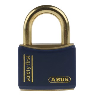 ABUS Keyed Brass Weatherproof Safety Padlock 6 mm Shackle Diameter 40 mm Body Width XR0084T40KA6