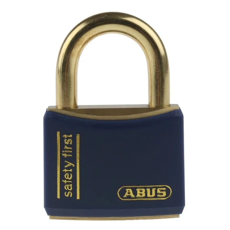 ABUS Keyed Brass Weatherproof Safety Padlock 6 mm Shackle Diameter 40 mm Body Width XR0084T40KA6