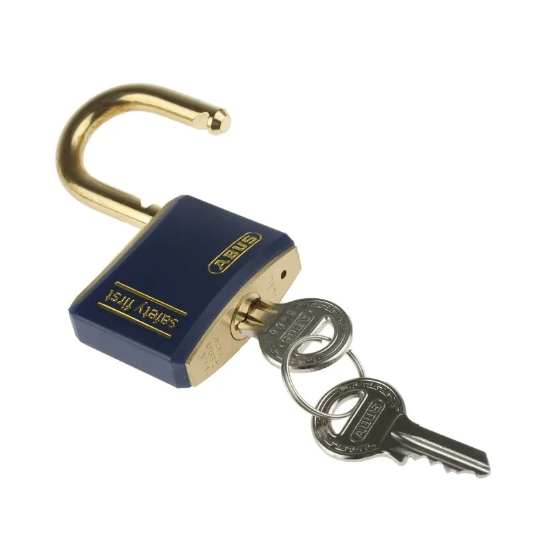 ABUS Keyed Brass Weatherproof Safety Padlock 6 mm Shackle Diameter 40 mm Body Width XR0084T40KA6