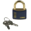 ABUS Keyed Brass Weatherproof Safety Padlock 6 mm Shackle Diameter 40 mm Body Width XR0084T40KA6
