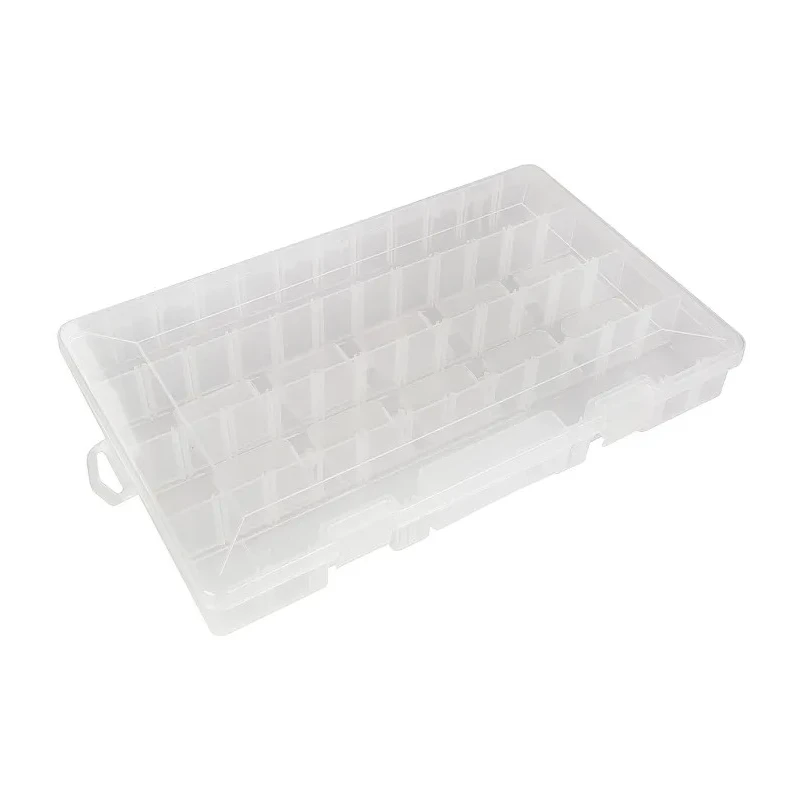 RS PRO Adjustable Compartments 23 Cell Polypropylene Compartment Box, 47.63 mm x 355.6 mm x 228.6 mm 435-0236