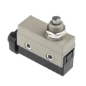 Omron ZC Series Plunger Limit Switch, SPDT Contact, IP67 Rated, 250V AC, 10A, Mechanical Life 10 Million Cycles 