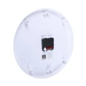 RS PRO White Analogue Wall Clock 300 mm Diameter Plastic Case Shatterproof 1 AA Battery 440-9568
