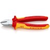 Knipex Side Cutter Diagonal Cutter With Bevel 180mm VDE/1000V Approved 70 06 180