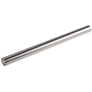 RS PRO Silver Steel Metal Rod 25 mm Diameter, 330 mm Length 447-8924