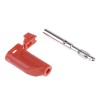 Schutzinger Red Male Banana Plug 4 mm Connector Screw Termination 16A 30VAC 60VDC Nickel Plating FK15S RED