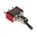 NEUTRAL Toggle Switch, Panel Mount, On-On SPDT, Solder Terminal, 28 V DC, 125 V AC 448-0747