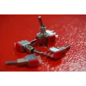 NEUTRAL Toggle Switch, Panel Mount, On-On SPDT, Solder Terminal, 28 V DC, 125 V AC 448-0747