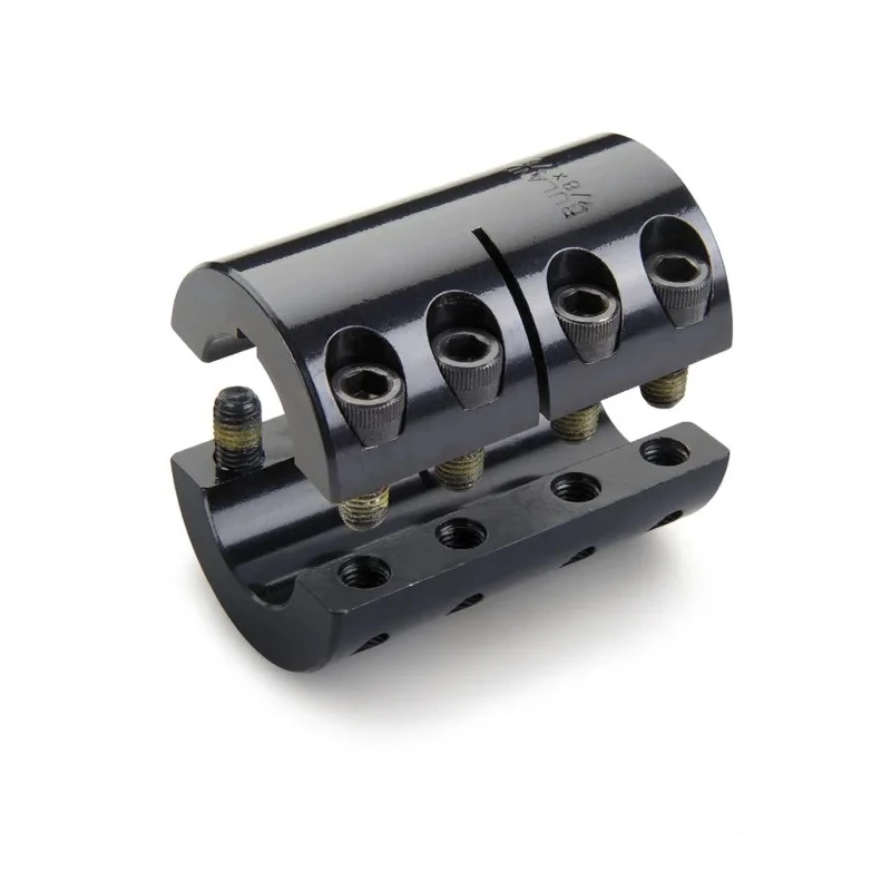Ruland Rigid Shaft Coupling Black Oxide Steel Clamp Style 108mm Length 1325Nm Torque MSPC-40-40-F
