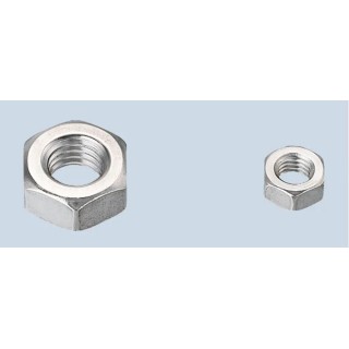 Yahata Neji Stainless Steel Plain Hex Nut M8 M8
