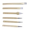 RS PRO 6-Piece Pin Punch Set, Chrome Vanadium Steel, Shank Diameter 3, 4mm, DIN 7255, Made in Germany 456-3634