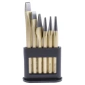 RS PRO 6-Piece Pin Punch Set, Chrome Vanadium Steel, Shank Diameter 3, 4mm, DIN 7255, Made in Germany 456-3634
