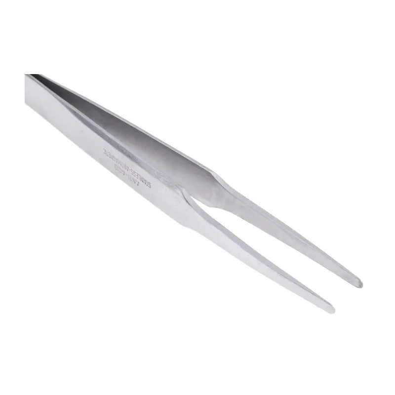 Weller Erem Stainless Steel Flat, Round Tweezer 123mm 2ASASL