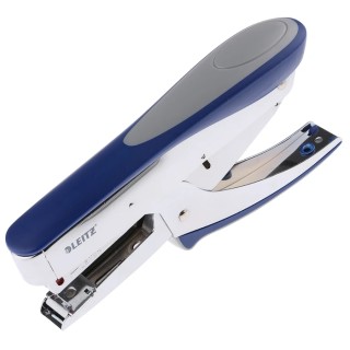 Leitz Full Strip Plier Stapler 40 Sheet Capacity Compatible with 24/6 mm, 26/6 mm, Power Performance P3 Staples 55480033