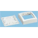Legrand White 1 Gang Frame 0 860 91 Plastic Thermoplastic Material Surface Mounted France