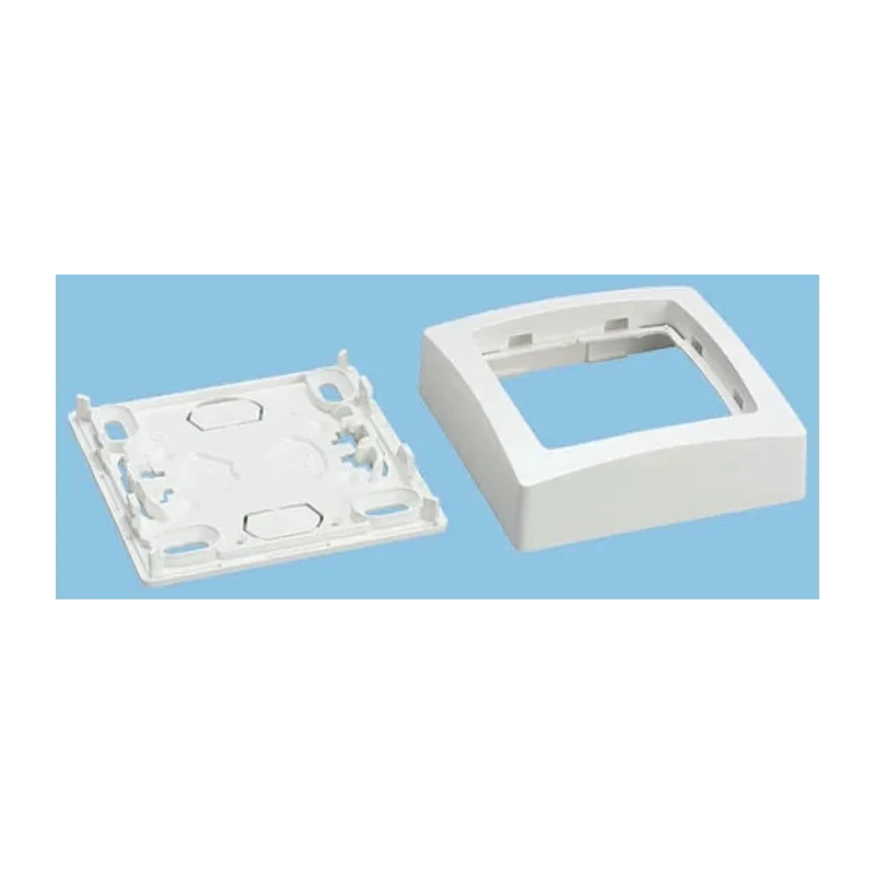 Legrand White 1 Gang Frame 0 860 91 Plastic Thermoplastic Material Surface Mounted France