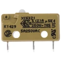 Saia-Burgess Plunger Micro Switch, Solder Terminal, 5A, 250 V AC, CO Contact Configuration, IP40 Rated XCG3-Z1