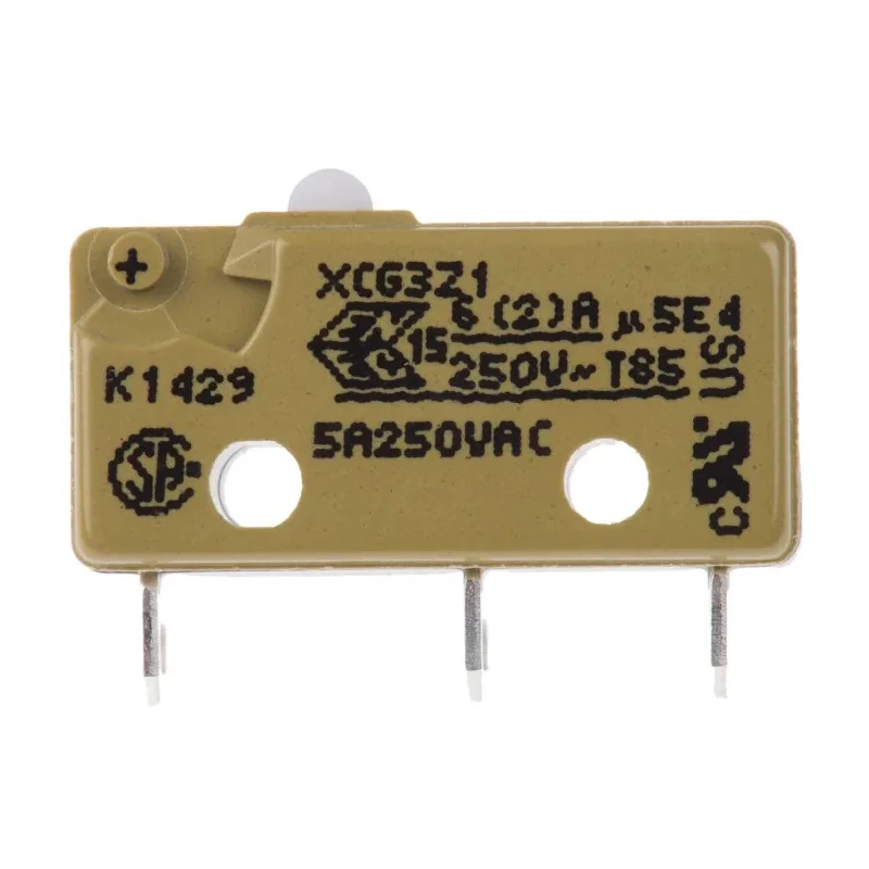 Saia-Burgess Plunger Micro Switch, Solder Terminal, 5A, 250 V AC, CO Contact Configuration, IP40 Rated XCG3-Z1
