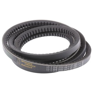 Contitech Drive Belt Narrow Wedge Polyester Cord Polychloroprene Material 16.3mm Width 13mm Height 3022mm Outside XPB 3000